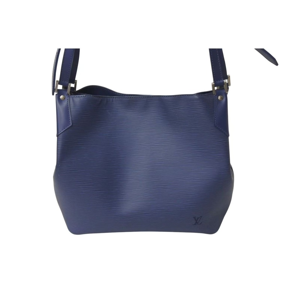 LOUIS VUITTON Epi Mandala Shoulder Bag Leather Blue - Picture 2 of 9